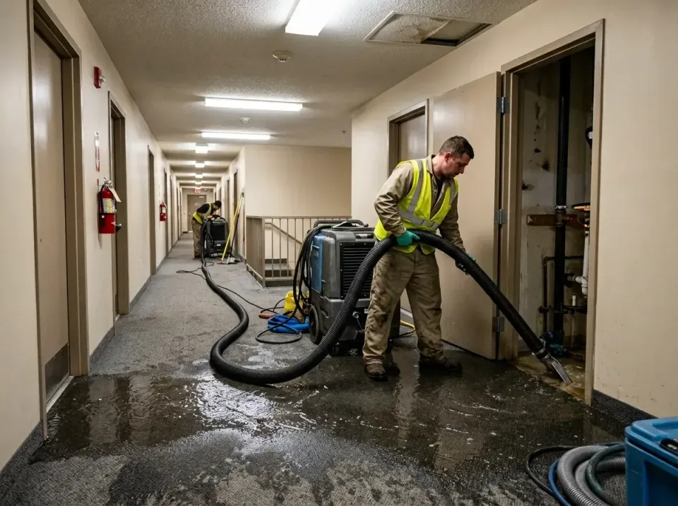 multi-unit-apartment-hallway-f-005 — frequently asked questions, Emergency Burst Pipe Water Extraction & Removal in Philadel…
